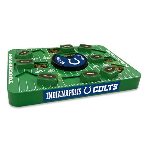 Indianapolis Colts Interactive Puzzle Treat Toy - Large