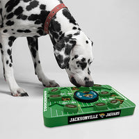 Jacksonville Jaguars Interactive Puzzle Treat Toy - Large