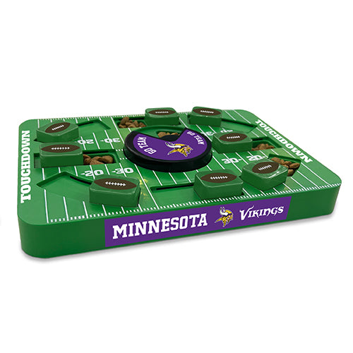 Minnesota Vikings Interactive Puzzle Treat Toy - Large