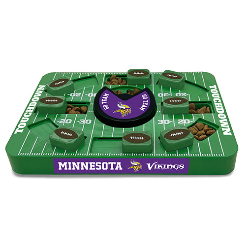 Minnesota Vikings Interactive Puzzle Treat Toy - Large