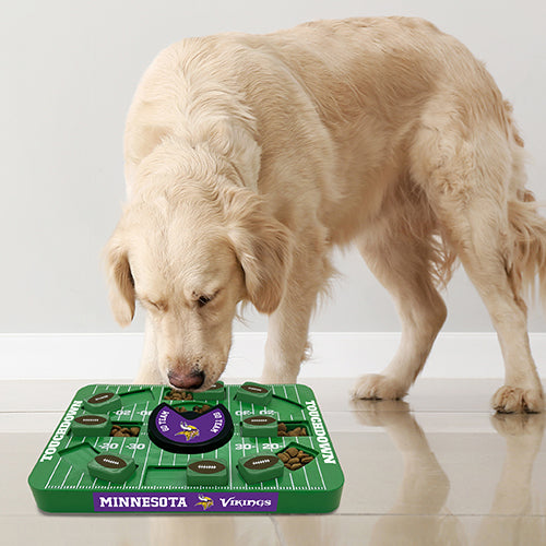 Minnesota Vikings Interactive Puzzle Treat Toy - Large