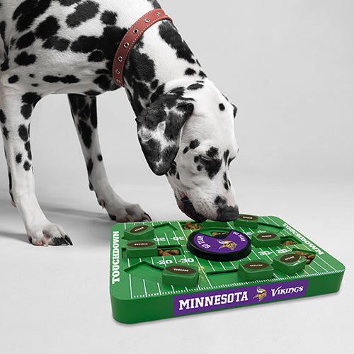 Minnesota Vikings Interactive Puzzle Treat Toy - Large