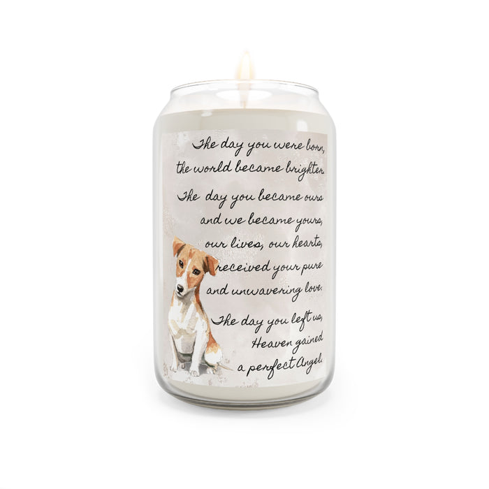 The Day Jack Russell Pet Memorial Scented Candle, 13.75oz