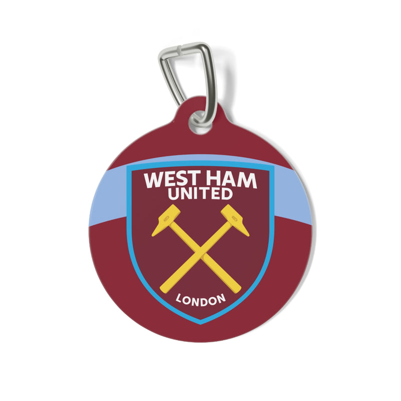 West Ham United FC 25/26 Home Kit-Inspired ID Tag