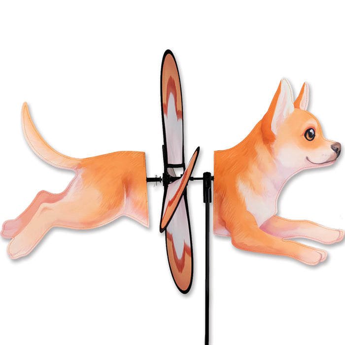 Chihuahua Deluxe Petite Garden Spinner