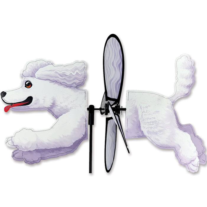 Poodle Petite Garden Spinner - multiple colors