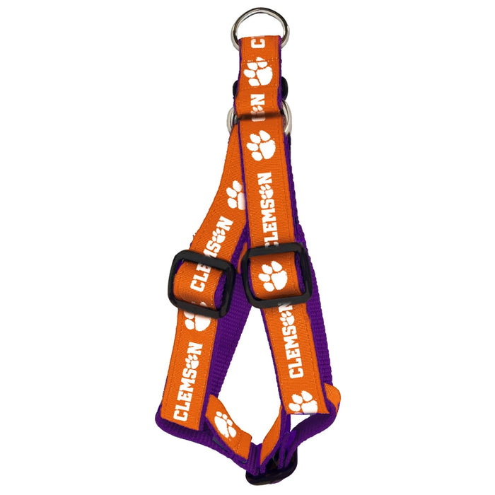 Clemson Tigers Nylon Dog Step-In Harness