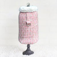 Annabella Handmade Pet Coat - Pearl