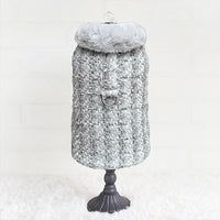 Annabella Handmade Pet Coat - Platinum