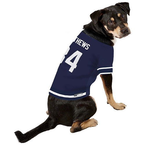 Toronto Maple Leafs Auston Matthews 34 Premium Pet Jersey