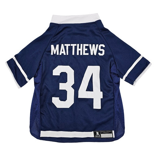 Toronto Maple Leafs Auston Matthews 34 Premium Pet Jersey