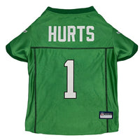 Philadelphia Eagles Jaylen Hurts 1 Throwback Pet Jersey