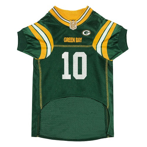 Green Bay Packers Jordan Love 10 Player Pet Jersey