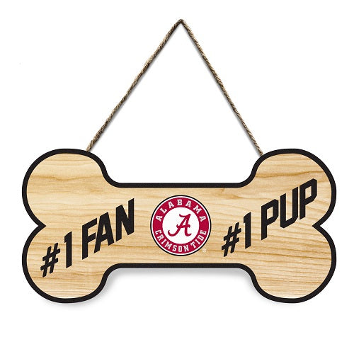AL Crimson Tide #1 Fan #1 Pup Sign