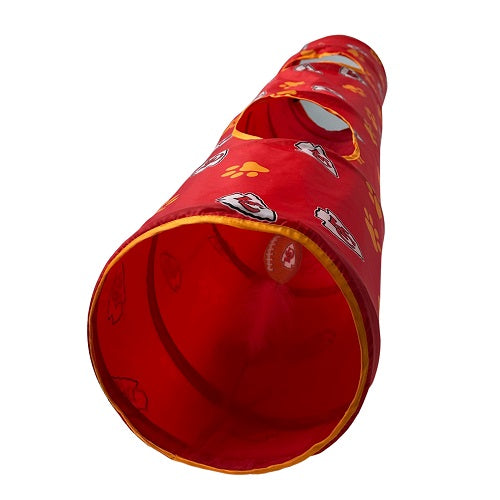 Kansas City Chiefs Cat Tunnel Toy