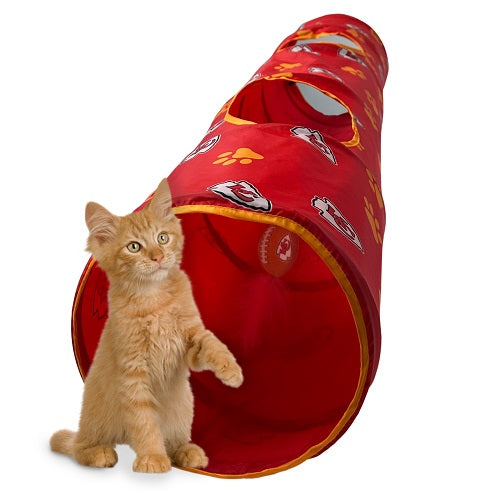 Kansas City Chiefs Cat Tunnel Toy