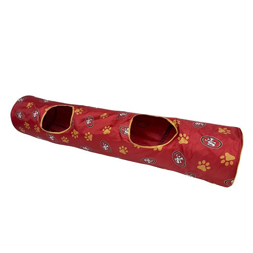 San Francisco 49ers Cat Tunnel Toy