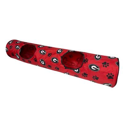 GA Bulldogs Cat Tunnel Toy