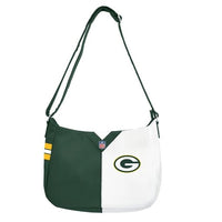 Green Bay Packers Pebble Split Hobo Handbag