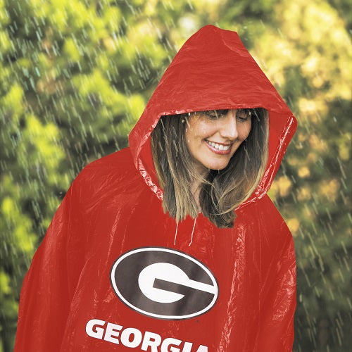 GA Bulldogs Unisex Basic Poncho