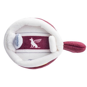 Holiday Snuggly Cup - Red with Gold Embroidery Plush Toy