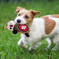 WI Badgers Hedgehog Plush Toy
