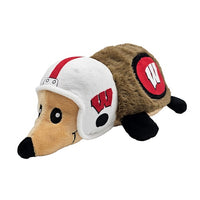 WI Badgers Hedgehog Plush Toy