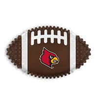 Louisville Cardinals Hard Nylon Football Chew Toy
