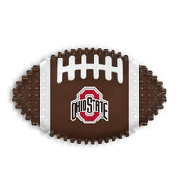 OH State Buckeyes Hard Nylon Football Chew Toy