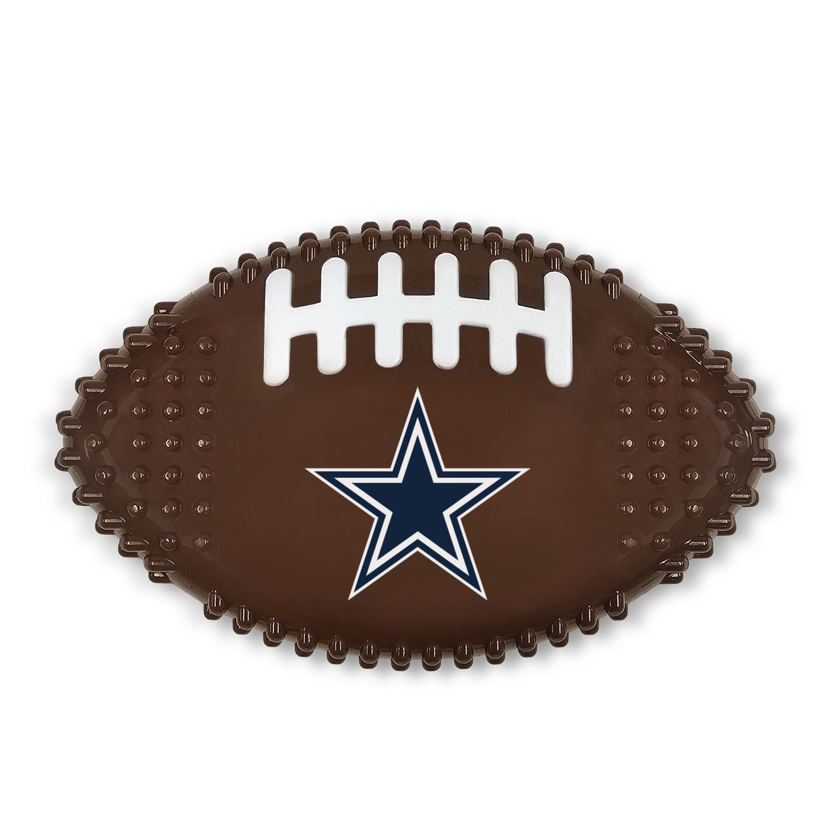 Dallas Cowboys Hard Nylon Football Chew Toy