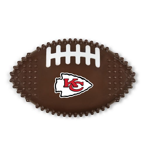 Kansas City Chiefs Hard Nylon Football Chew Toy