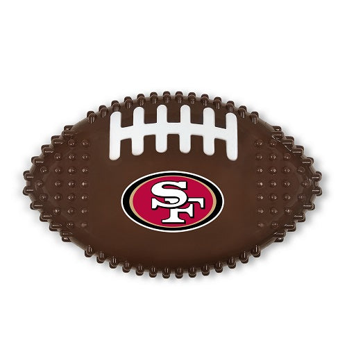 San Francisco 49ers Hard Nylon Football Chew Toy