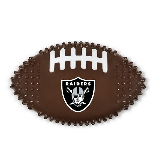 Las Vegas Raiders Hard Nylon Football Chew Toy