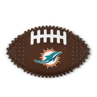 Miami Dolphins Hard Nylon Football Chew Toy