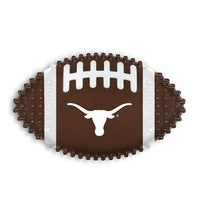 TX Longhorns Hard Nylon Football Chew Toy