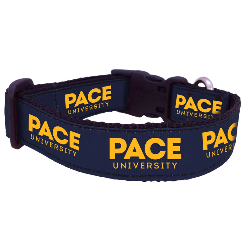 Pace University Setters Nylon Dog Collar or Leash