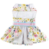 Pastel Meadow Harness Dress with Leash