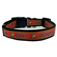 Anaheim Ducks Dog Satin Collar or Leash
