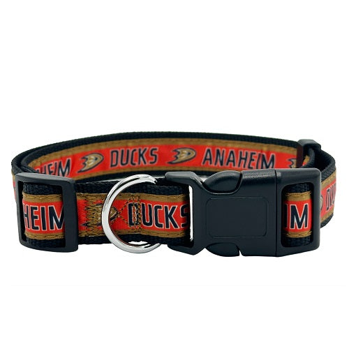 Anaheim Ducks Dog Satin Collar or Leash