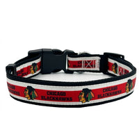 Chicago Blackhawks Dog Satin Collar or Leash