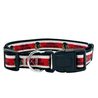 Chicago Blackhawks Dog Satin Collar or Leash