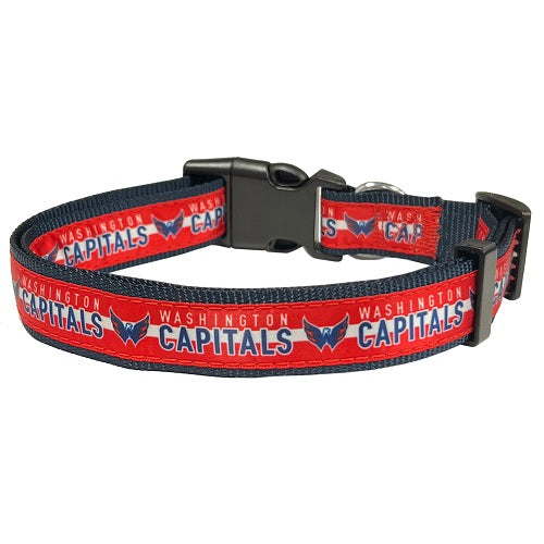 Washington Capitals Dog Satin Collar or Leash