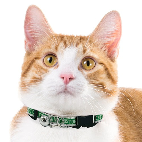 Boston Celtics Cat Satin Collar