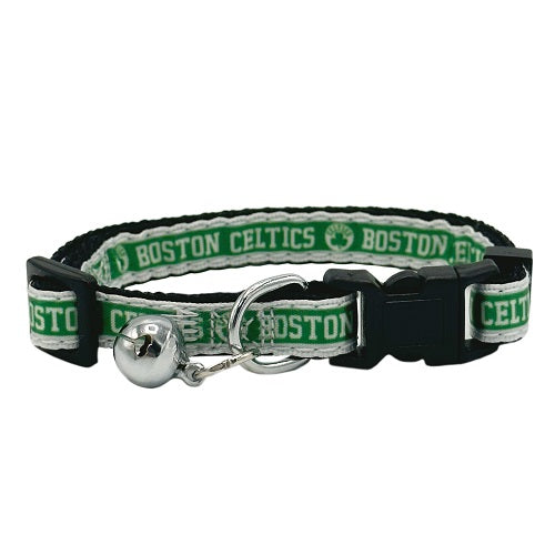 Boston Celtics Cat Satin Collar