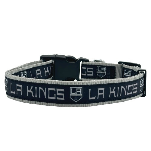 Los Angeles Kings Dog Satin Collar or Leash