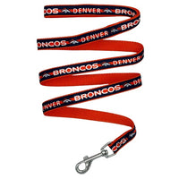 Denver Broncos Dog Satin Collar or Leash