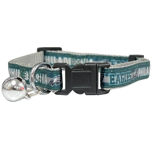 Philadelphia Eagles Cat Satin Collar