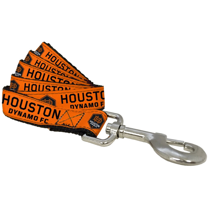 Houston Dynamo FC Dog Collar and Leash