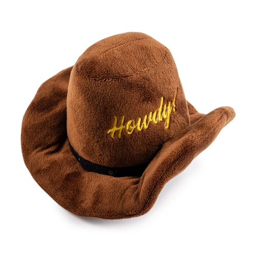 Brown Cowboy Hat Plush Toy
