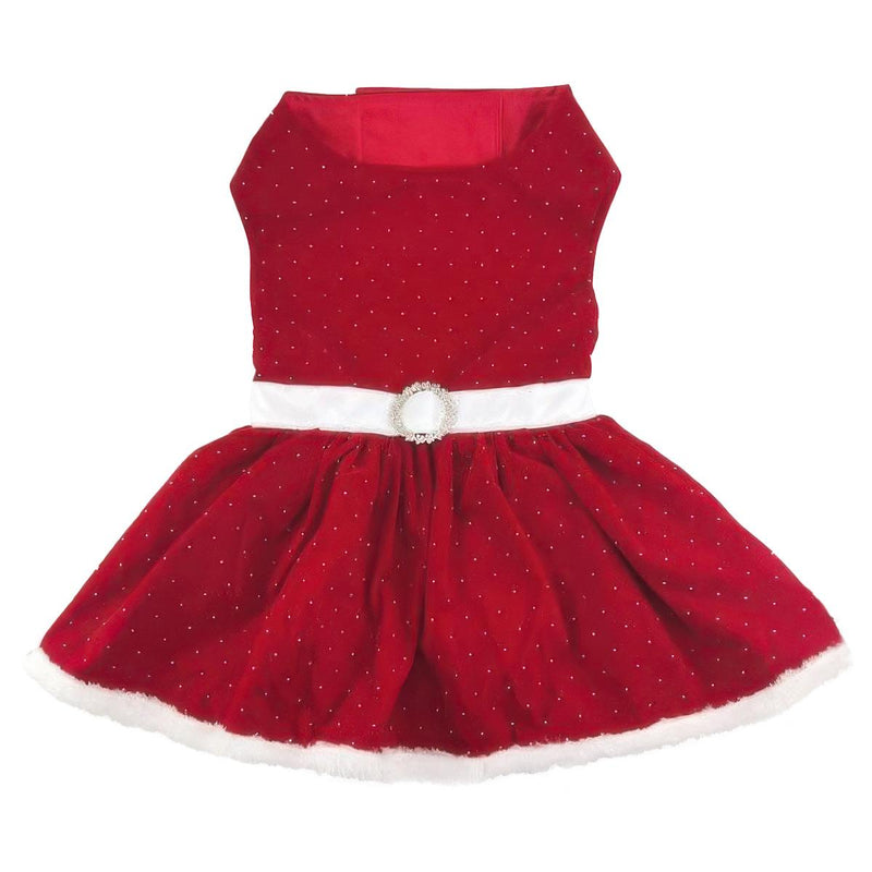red harness dress Bellara Cherry Red Harness With Soshin Dress Maison Safiyaa USA
